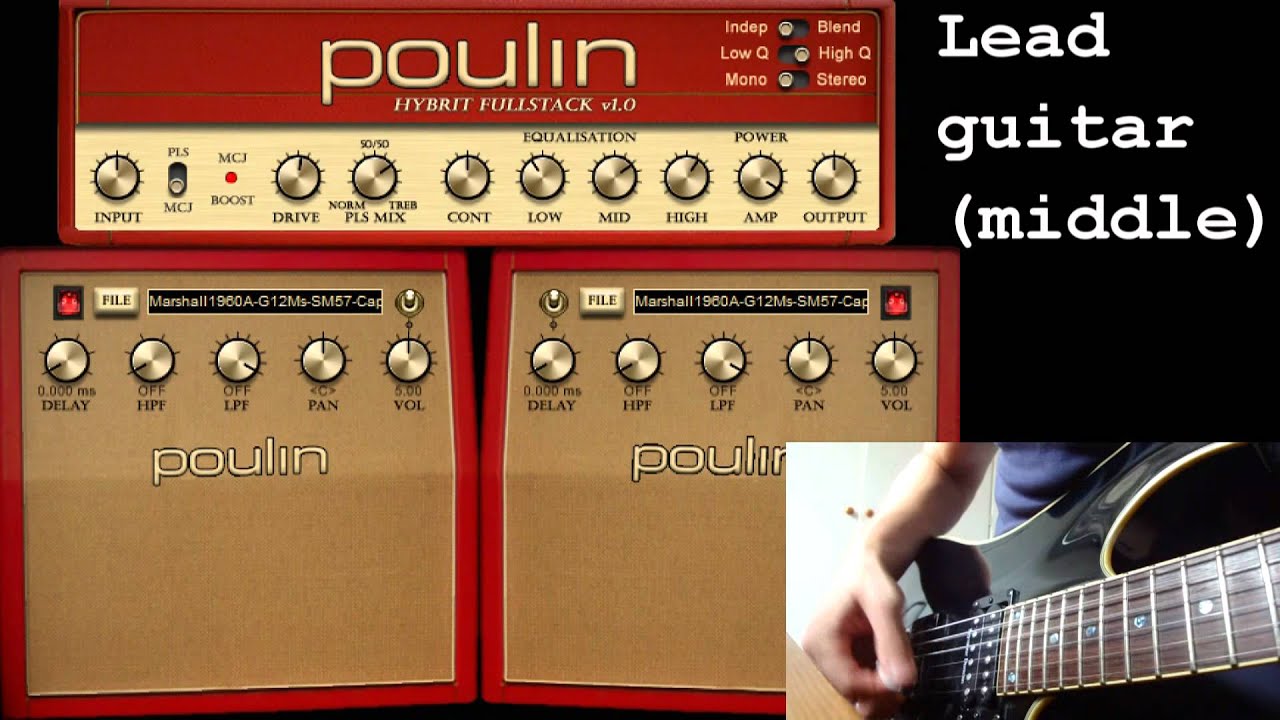 Poulin Hybrit vst plugin + Redwirez Impulse responses ( both free ! )