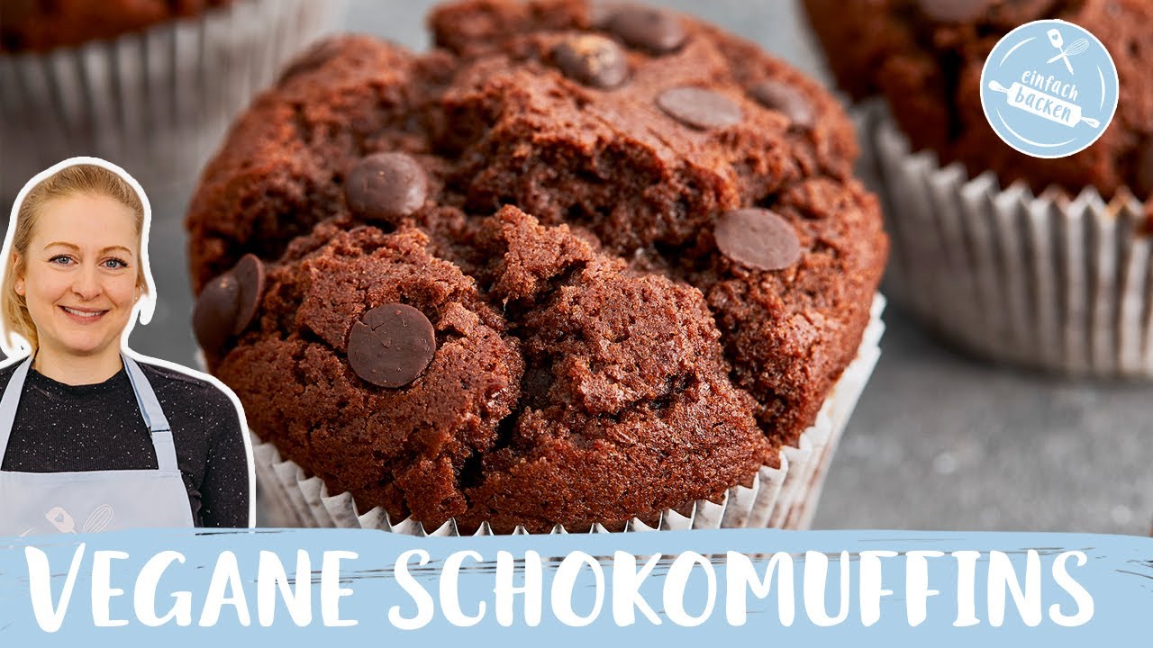 Saftige Schokomuffins ohne Ei & Milch 🧁🍫&ndash; so einfach geht&rsquo;s!