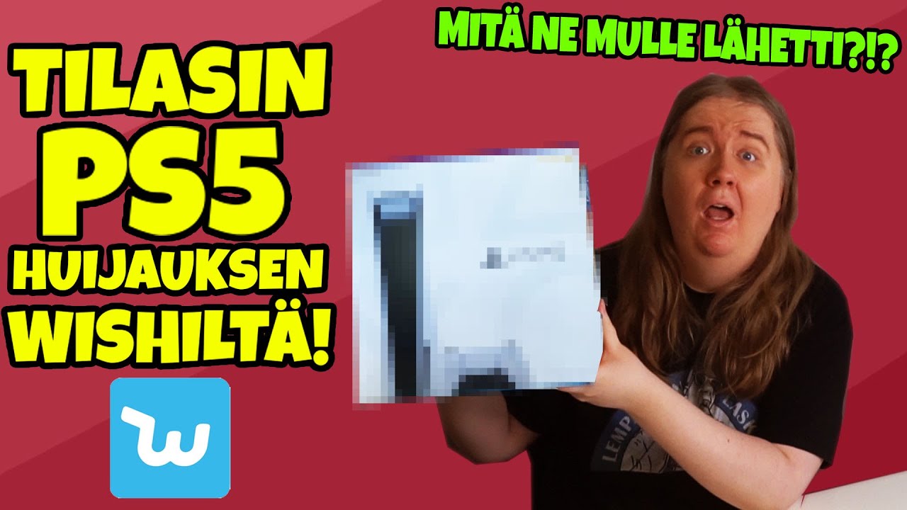 Tilasin PS5 WISHISTÄ!! Yllätyin iloisesti!?!