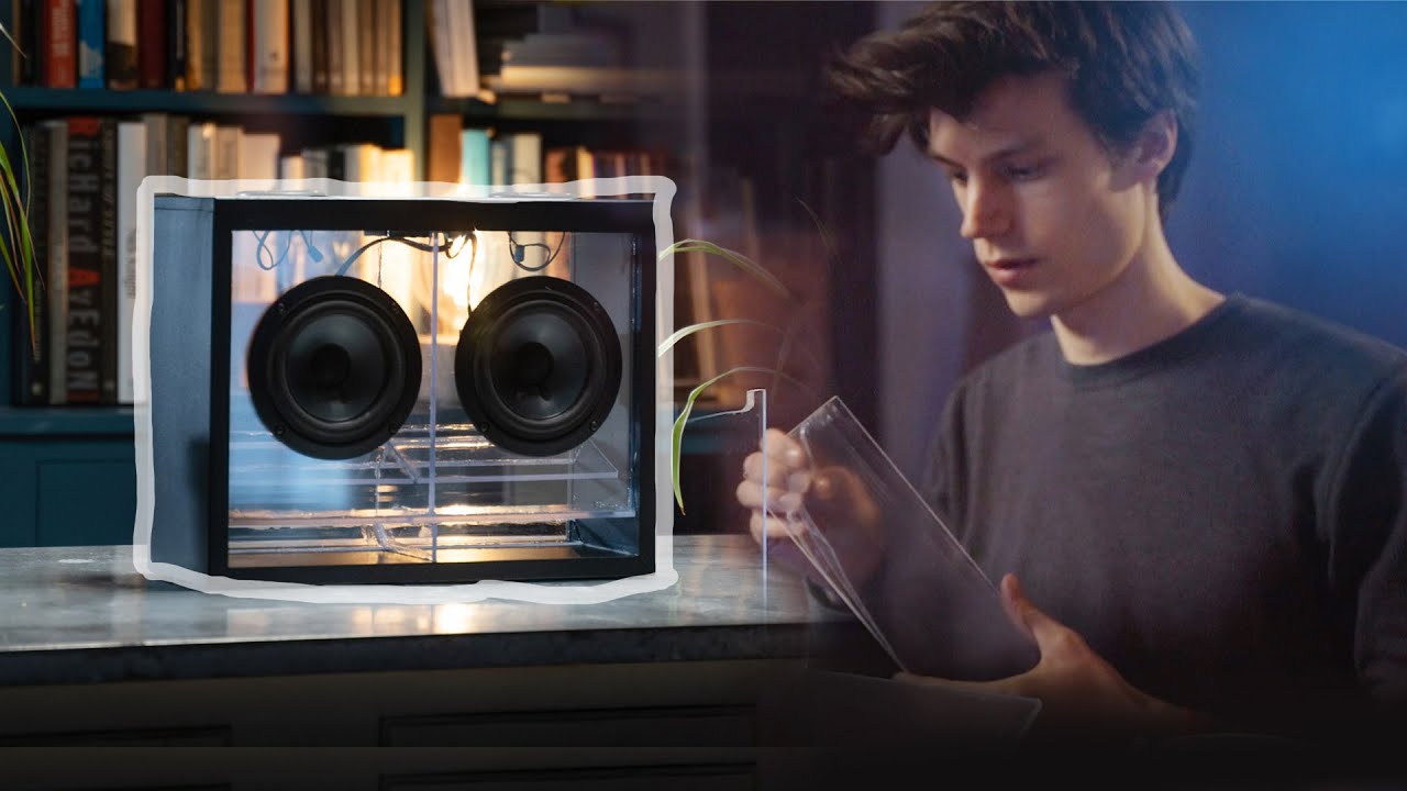 On fabrique une enceinte bluetooth transparente