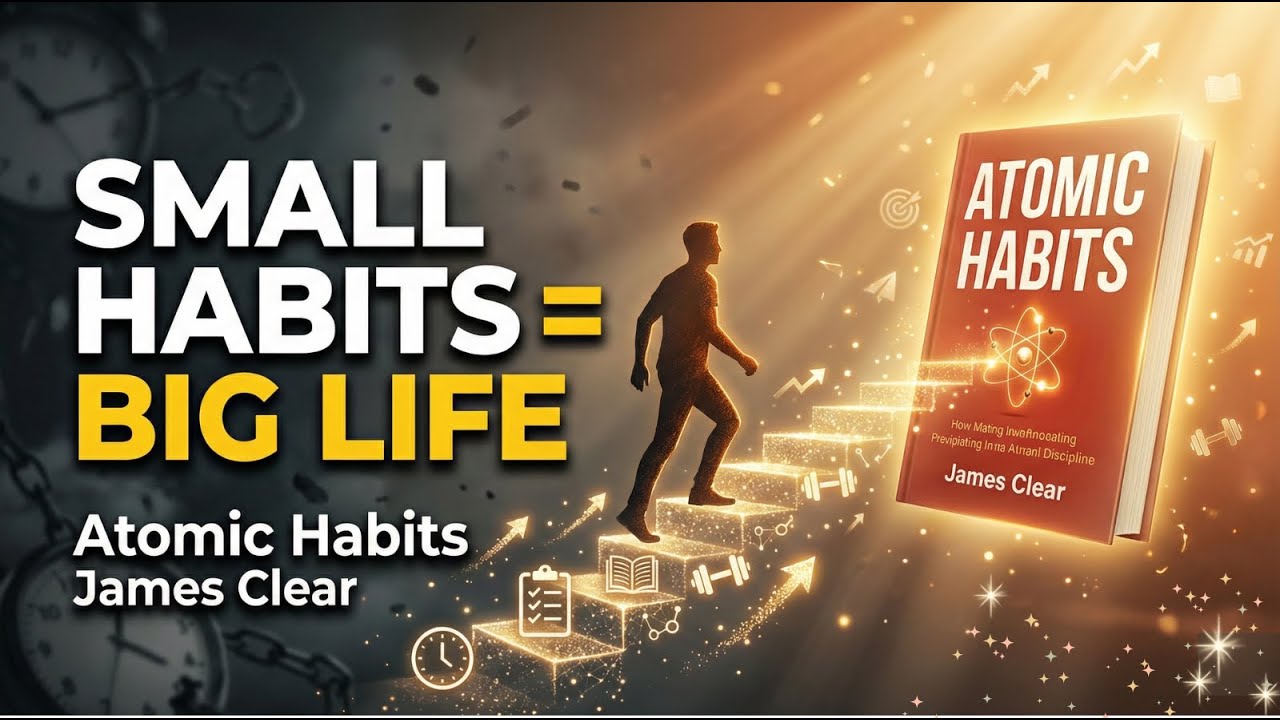 Atomic Habits Audiobook Summary | Small Habits That Change Life Slowly | The Power of 1% | Listen..