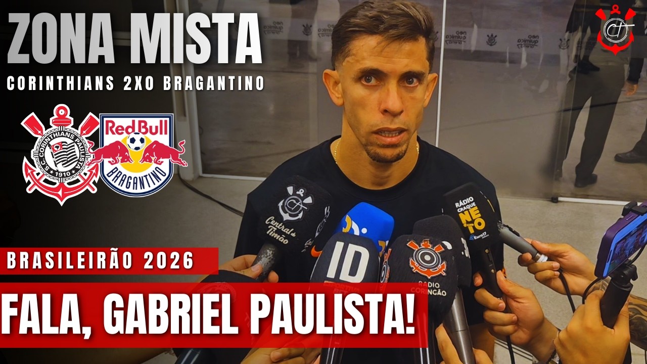 “É UM MOMENTO ESPECIAL!” GABRIEL PAULISTA MARCA NA ARENA E VIVE FASE ARTILHEIRA