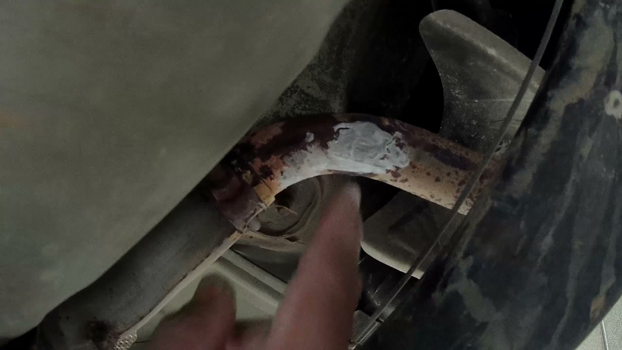 Como fazer conserto(reparo) em cano de escapamento furado.