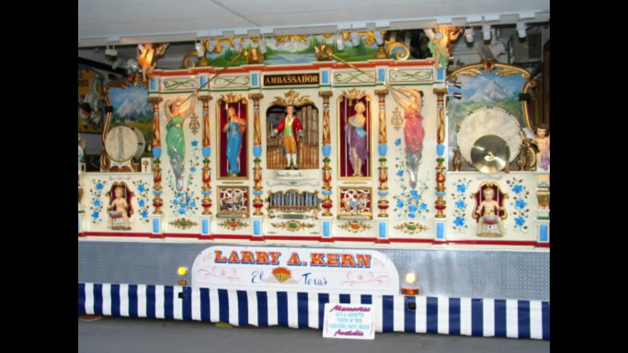 Larry Kern Tribute: Stinson Ambassador Band Organ Plays Helena Polka