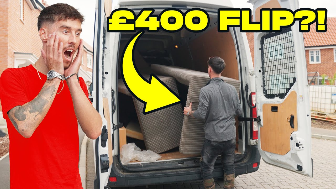 INSIDE MY £100,000 SOFA FLIPPING BUSINESS
