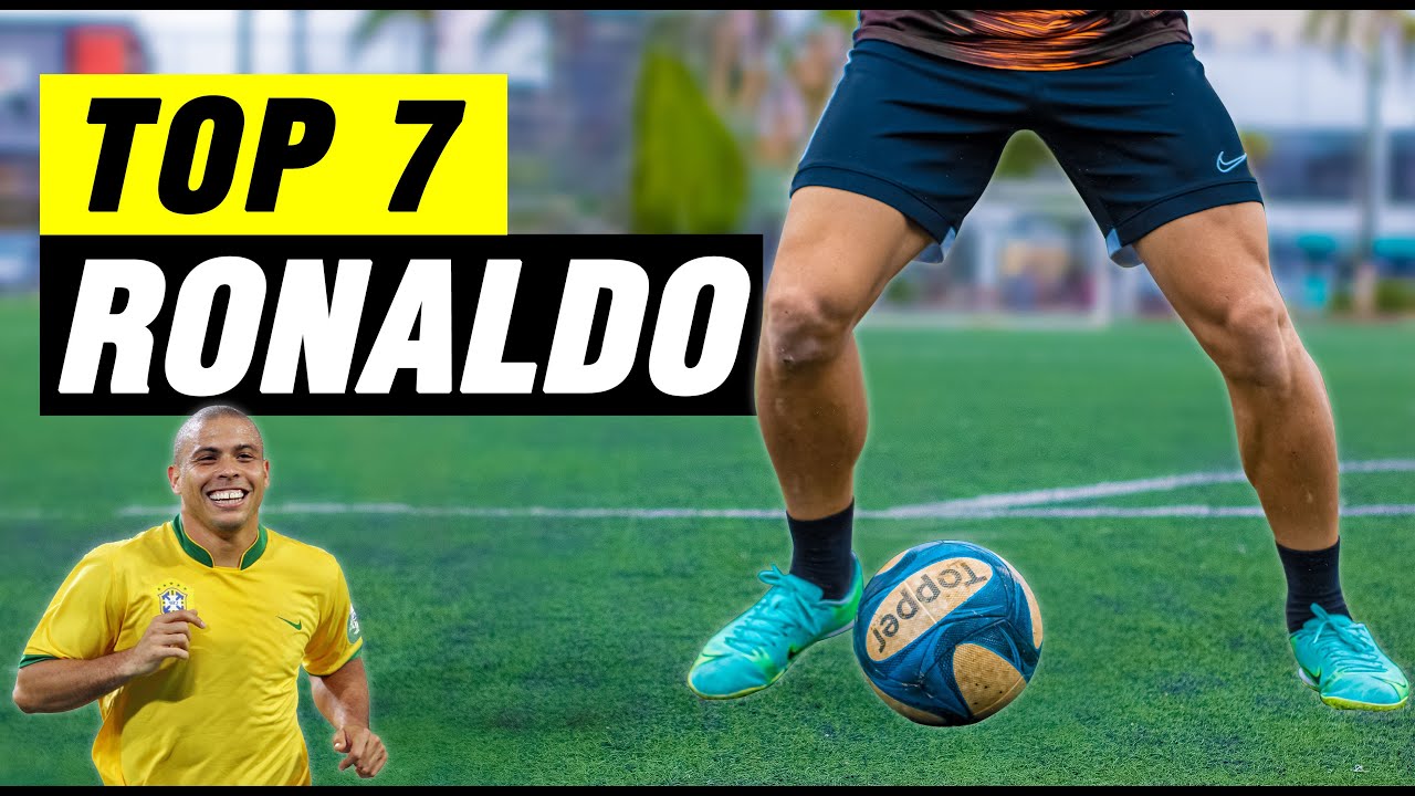 Os Melhores DRIBLES do RONALDO FENÔMENO | Tutorial de DRIBLE | OS MELHORES DRIBLES DO FUTEBOL