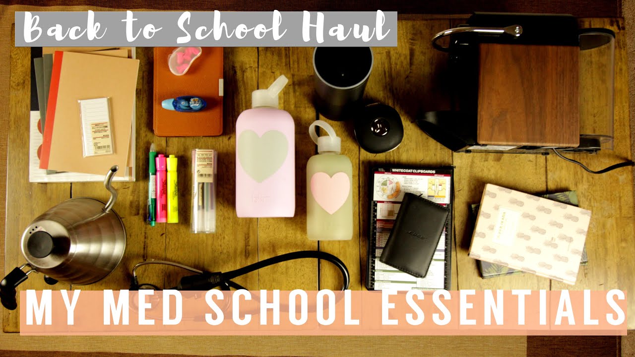 My Med School Essentials | The Stationery, Tools, and Gadgets I Use In Med School