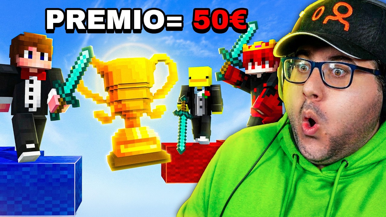 🔴 GIOCHIAMO INSIEME UN TORNEO BEDWARS SU MINECRAFT! SOLDI IN PALIO!