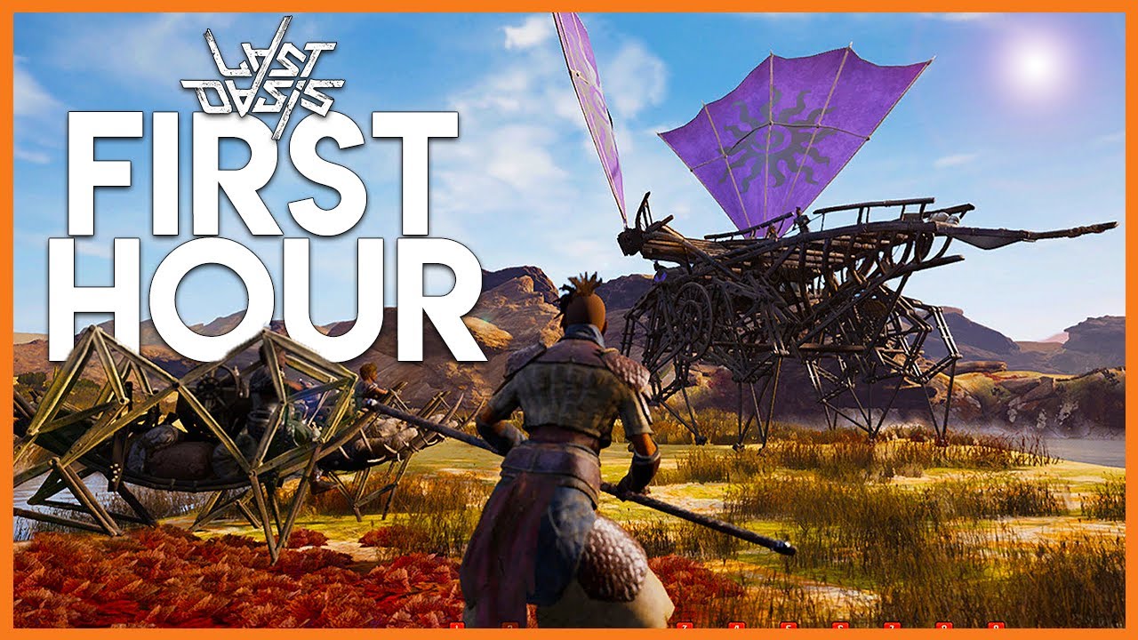 LAST OASIS SURVIVAL EP 1 - The First Hour (The Next BIG Survival Game!)