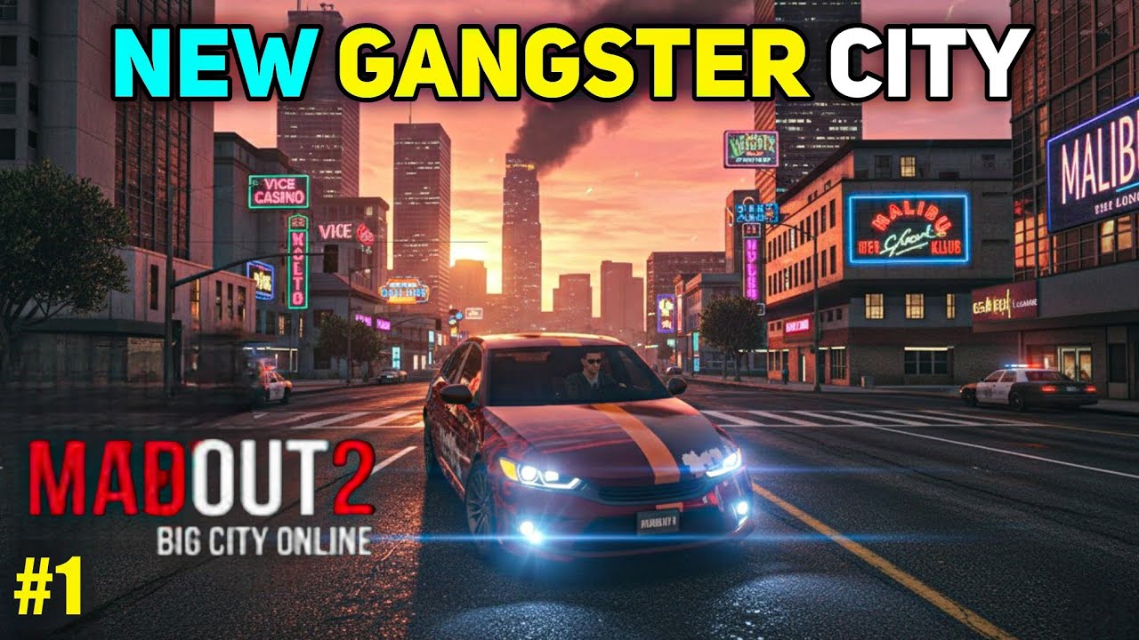 MY FIRST DAY IN THE NEW GANGSTER CITY | MADOUT 2 GAMEPLAY #1 