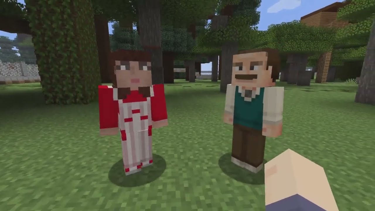 فلم ماين كرافت الاخوان الغيورين 😒 !!