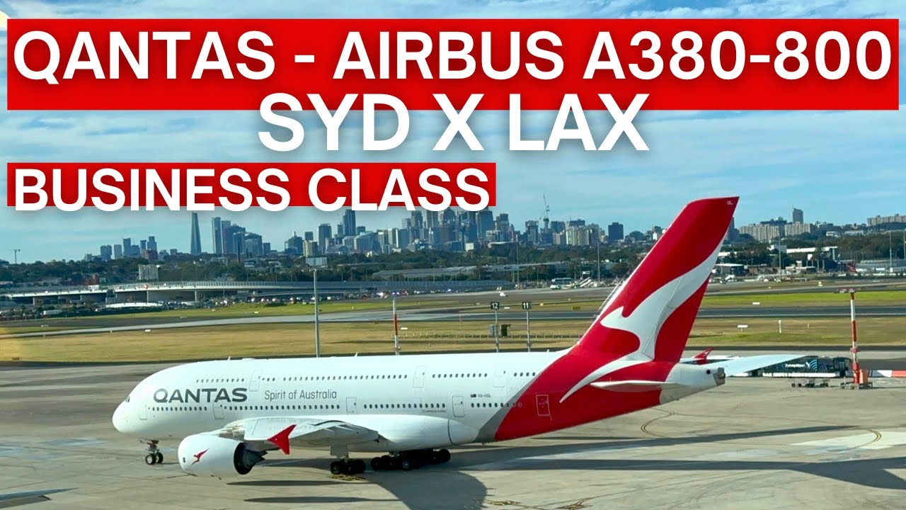 TRIP REPORT | Qantas Airways - Airbus A380-800 - Sydney (SYD) to Los Angeles (LAX) | Business Class