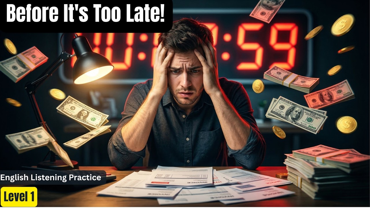 Learn About Money Before It's Too Late || Graded Reader || Improve Your English Fluency ✅️