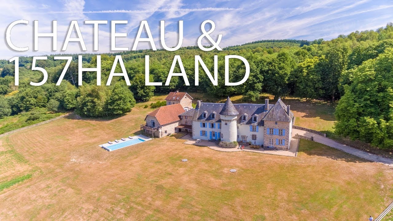 Fairytale chateau for sale set in the Limousin - ref 75599MDU23H