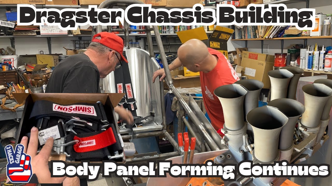 Front Engine Dragster Build - Body Panels Are Really Taking Shape! #dragster