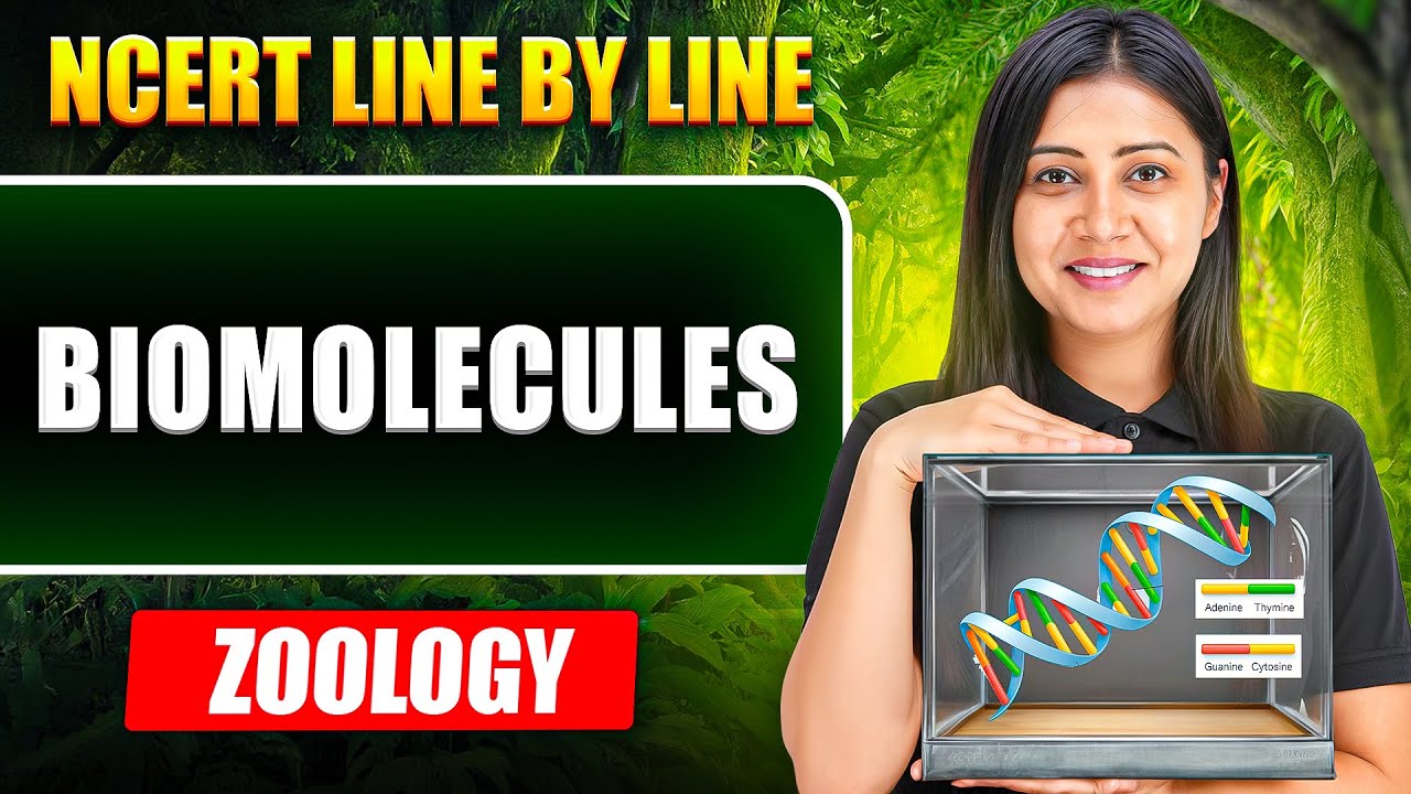 Biomolecules FULL CHAPTER || NCERT Line by Line || Tulika Mam