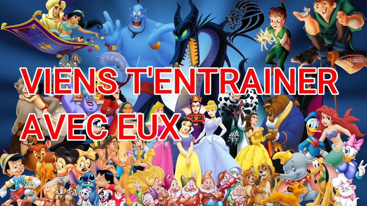 3 rounds non stop muscu & cardio en blind-test Disney