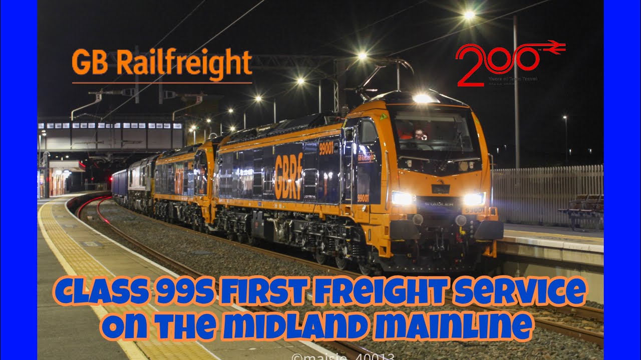 CLASS 99’S FIRST TRIP ON THE MIDLAND MAINLINE | 30/09/2025
