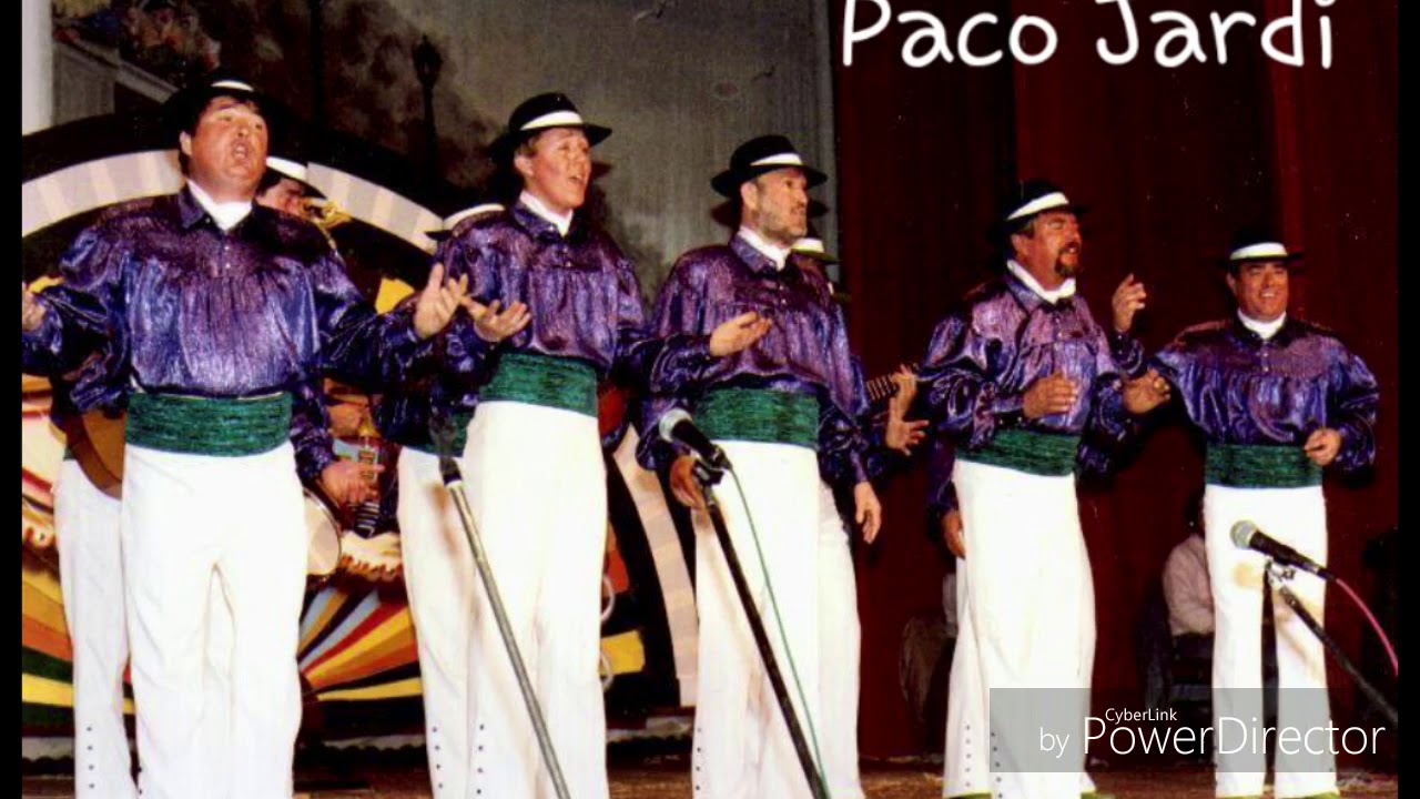 ANDALUCES DE JAEN.  Comparsa Portuense de 1990.