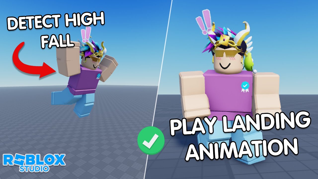 Landing Animations in Roblox Studio | Roblox Scripting Tutorial