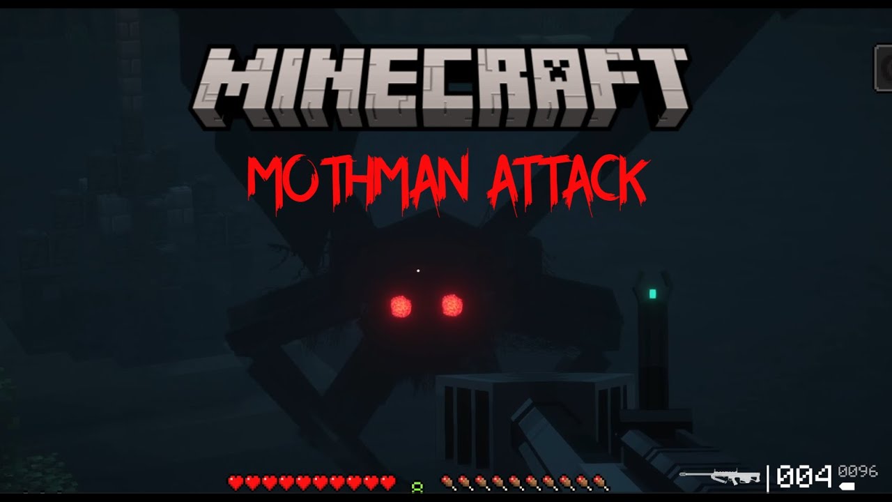 Modded Minecraft - Mothman Attack