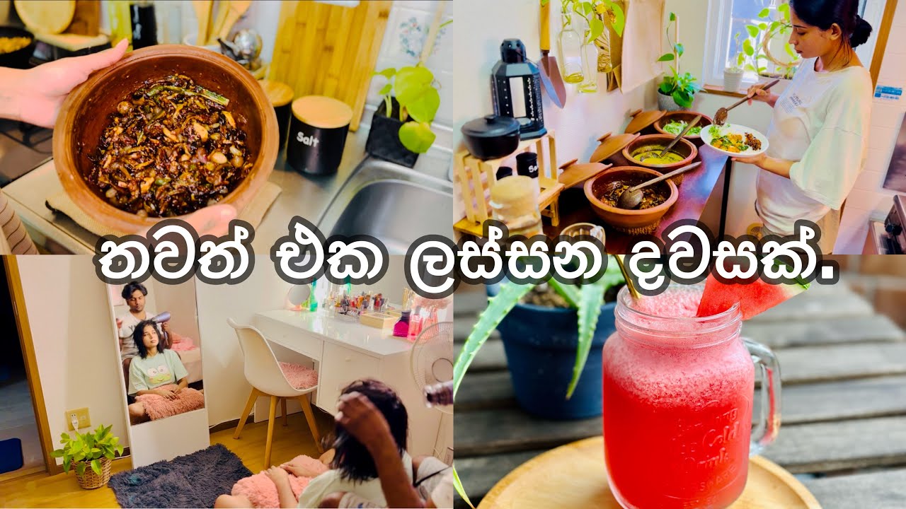 තවත් එක ලස්සන දවසක්🍃| වම්බටු මෝජු recipe👩‍🍳|Day in my life|Life in japan🇱🇰🇯🇵