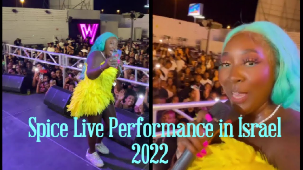 Spice Official Live Performance in Israel 2022 - Spice on Tour