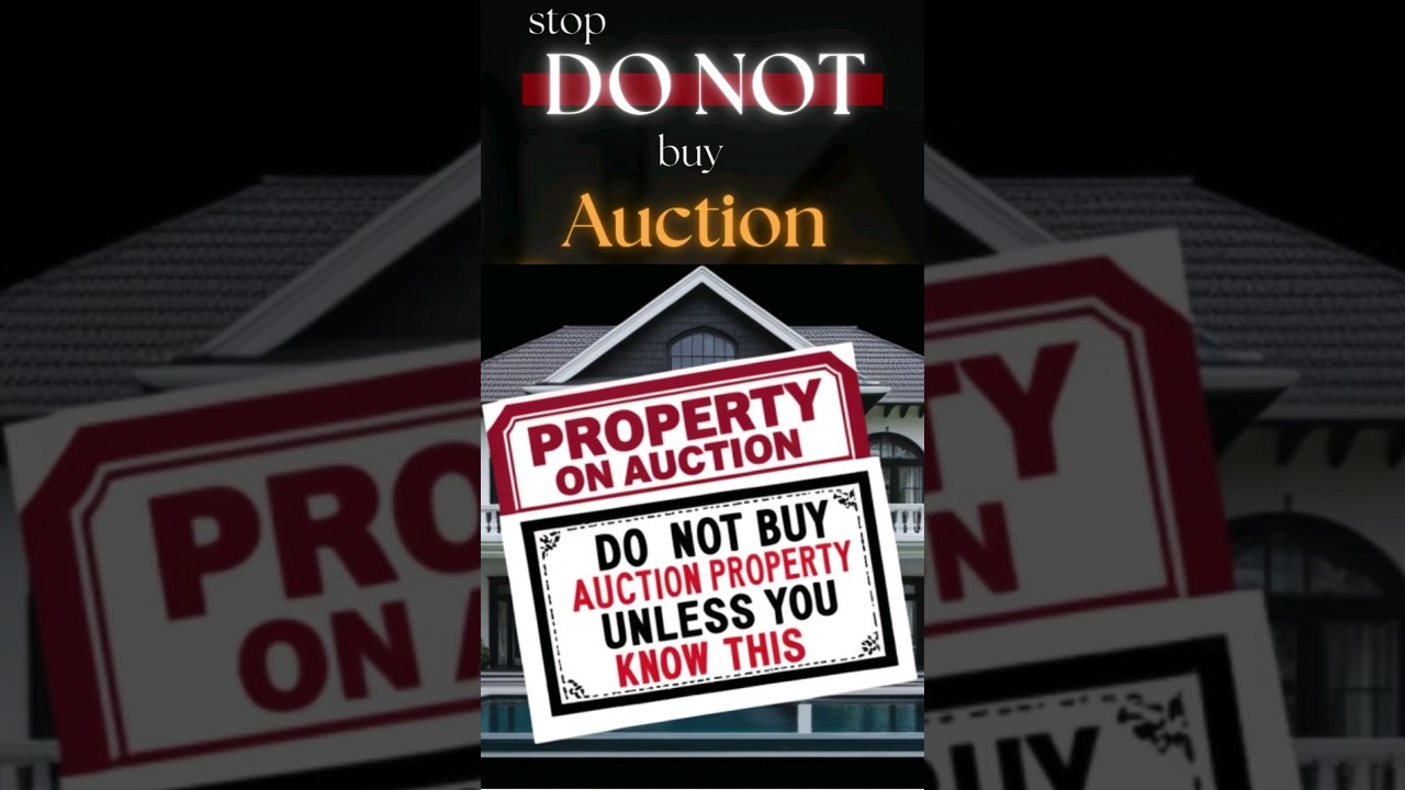 STOP Buying Auction Properties Without Knowing This! #shorts