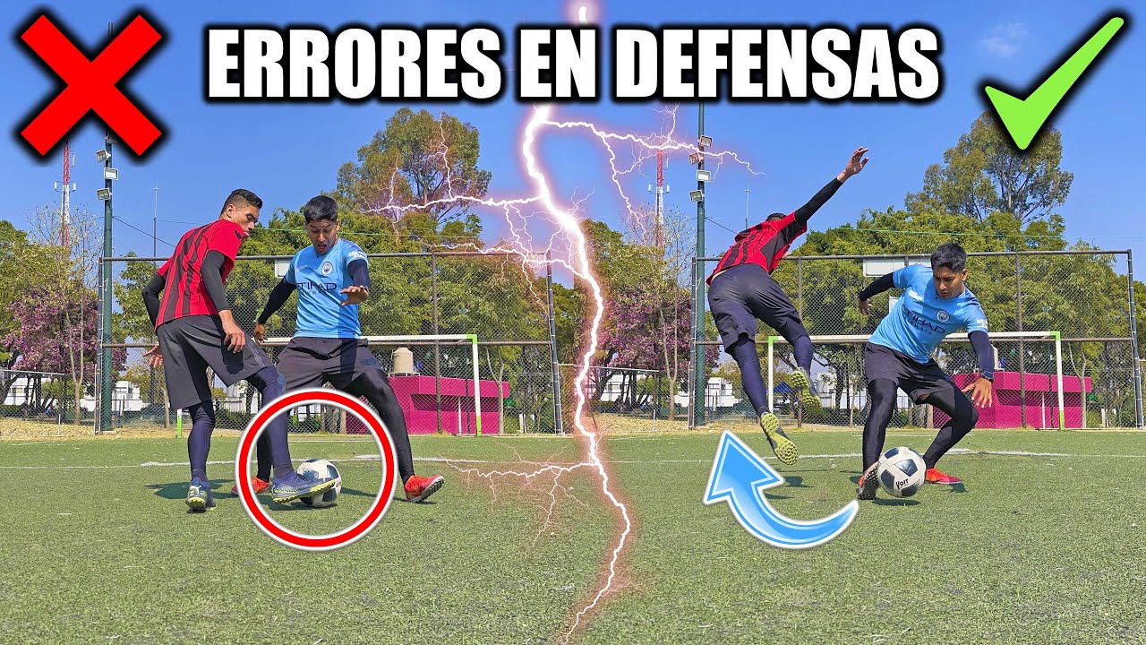 SOLO los MALOS DEFENSAS hacen ESTO 👎 ERRORES M&Aacute;S COMUNES ❌😩