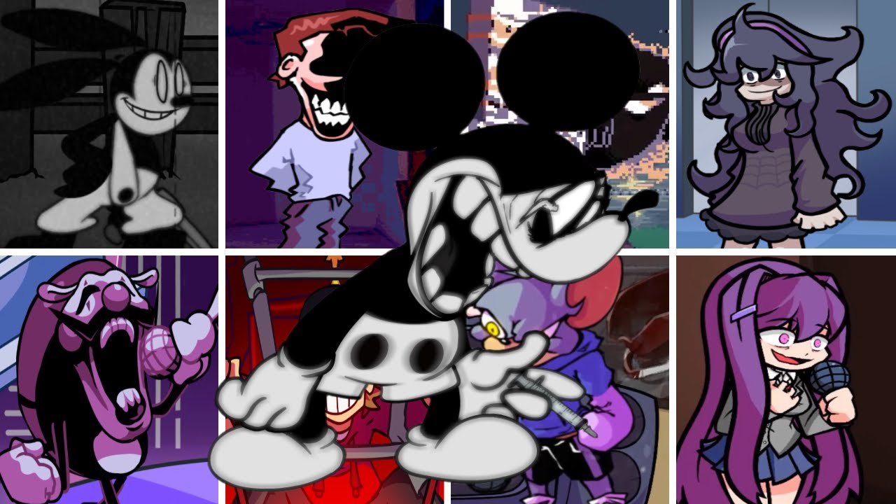 Unknown Suffering V3 But Different Characters Sing it (FNF Unknown Suffering V3 But Everyone Sings)