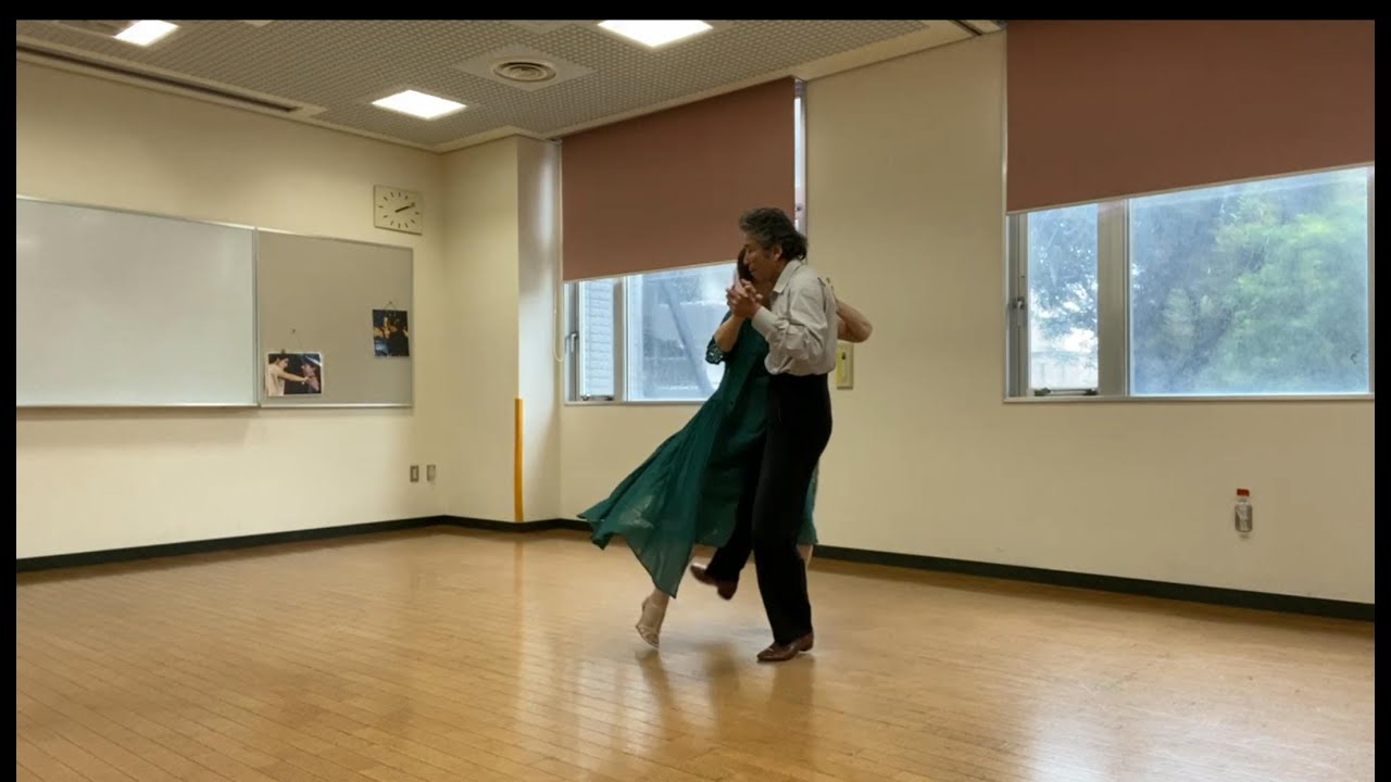 Ida Shiegel & Manon Yoko「Garua」(Anibal Troilo - Roberto Goyeneche) Tango Dance Milonga Style.