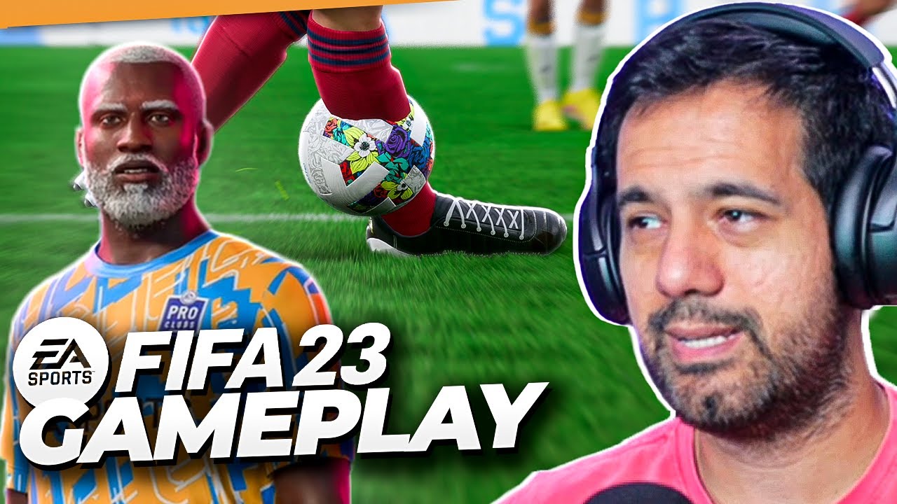 FIFA 23 - Testando a GAMEPLAY do MELHOR FIFA DE TODOS OS TEMPOS.