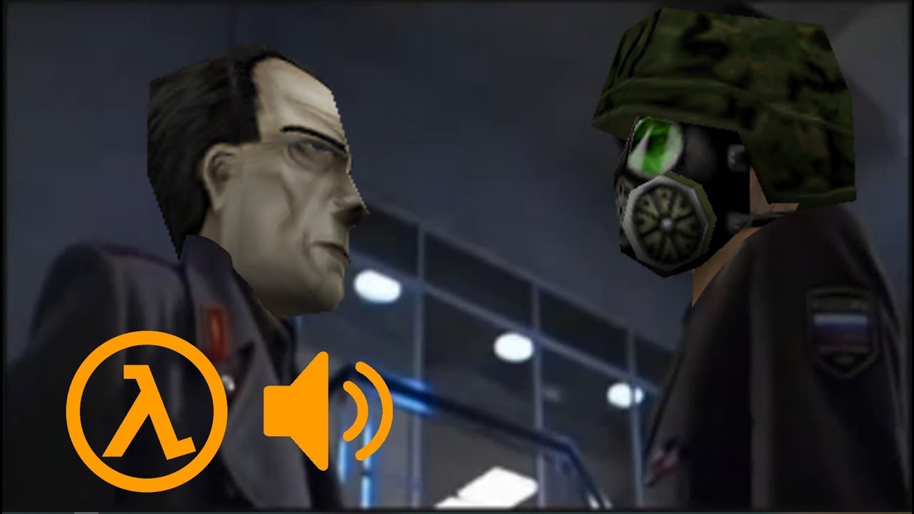 GoldenEye 007 Severnaya but it's dubbed with Half Life SFX