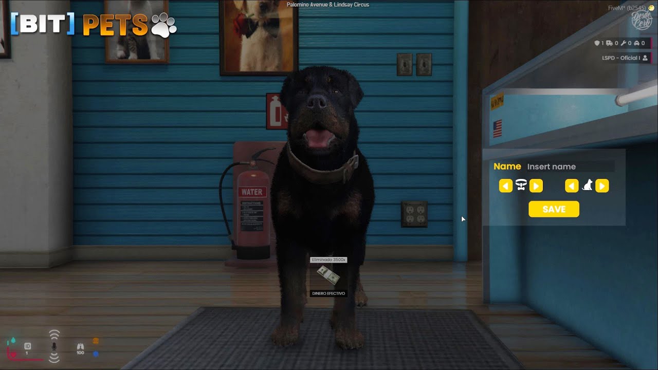Fivem [ESX/QB] Pets