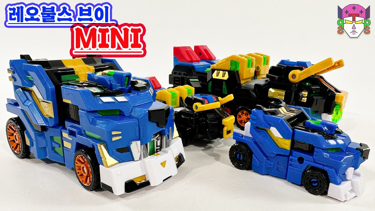 브이레인저스 - 레오불스브이 미니+DX 변신영상 Vrangers leobullsV Mini+DX