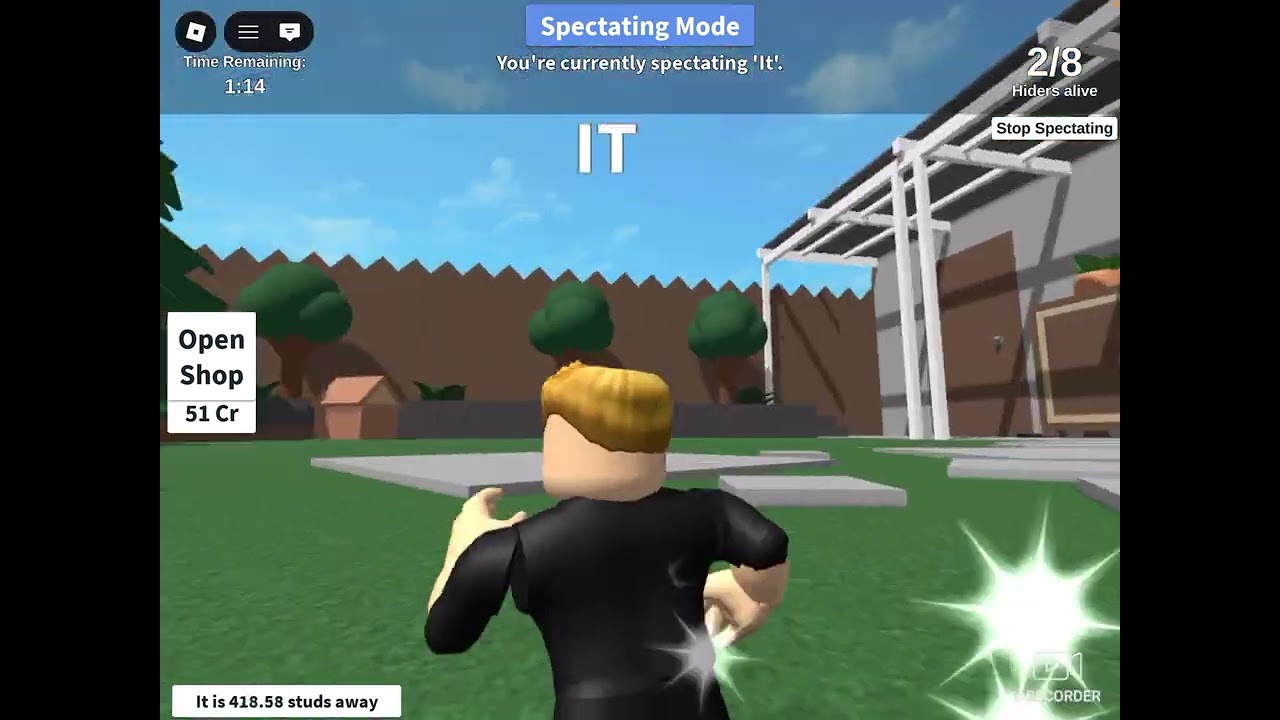 Playing hide and seek