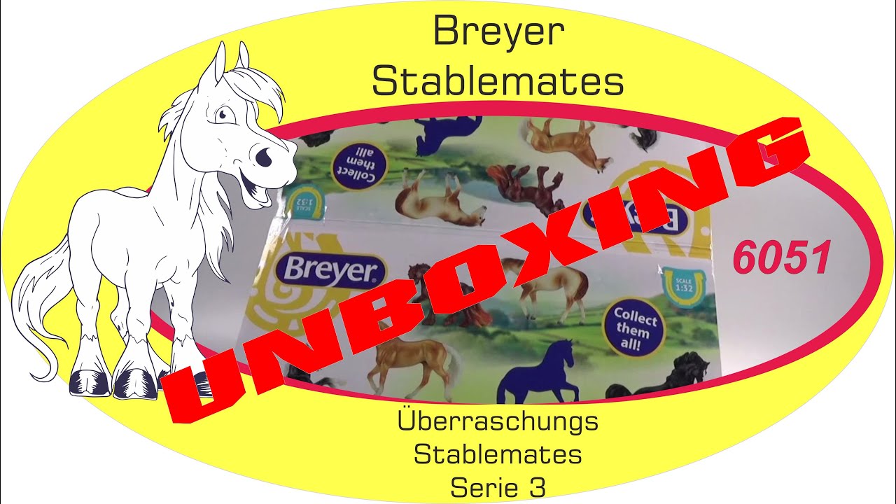Breyer Stablemate (1:32) 6051 - Überraschungs Stablemate Serie 3