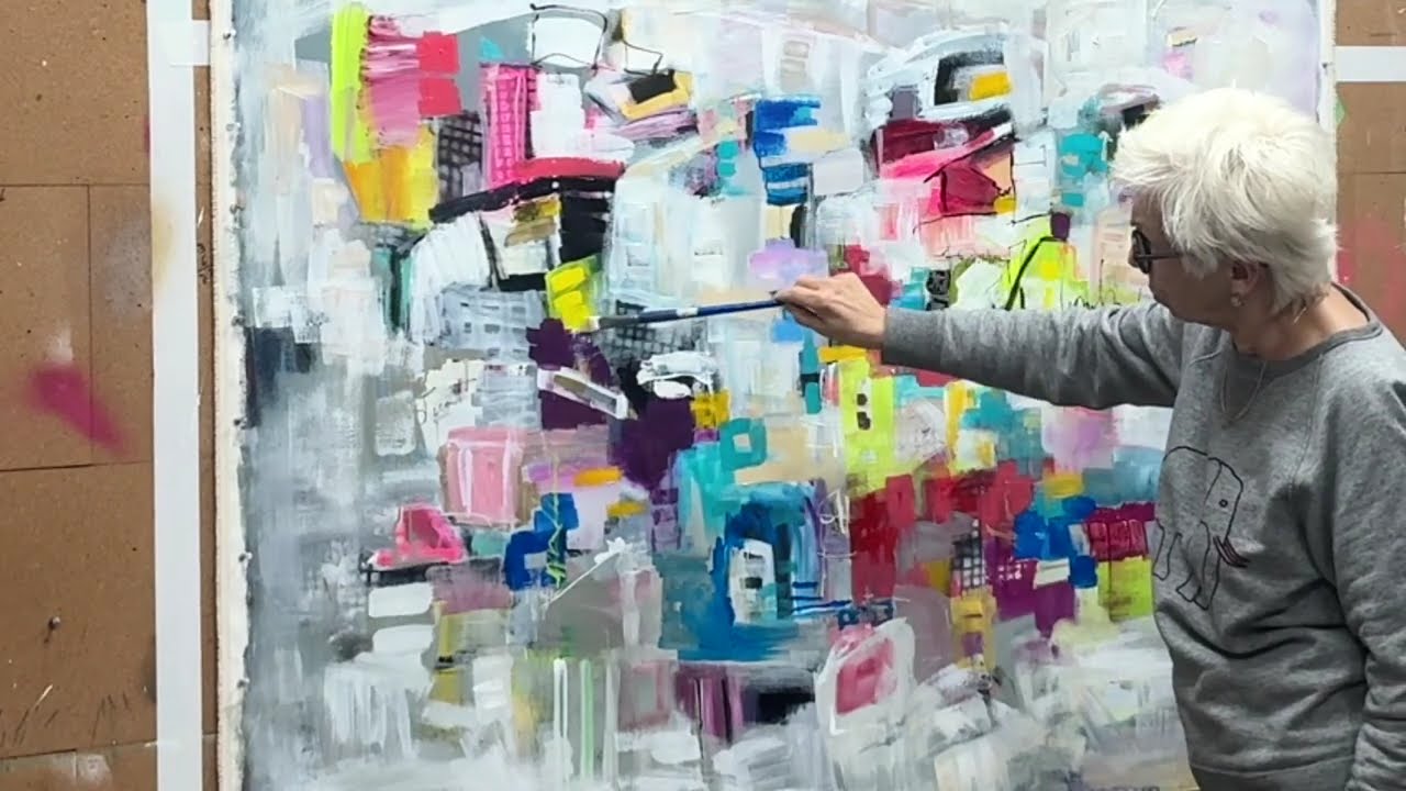 Watch Me Transform an Old Painting into a Fresh Masterpiece!
