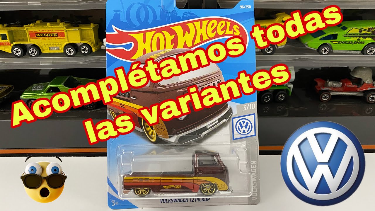 ACOMPLETAMOS LA COLECCION DE HOTWHEELS VW T2 PICKUP