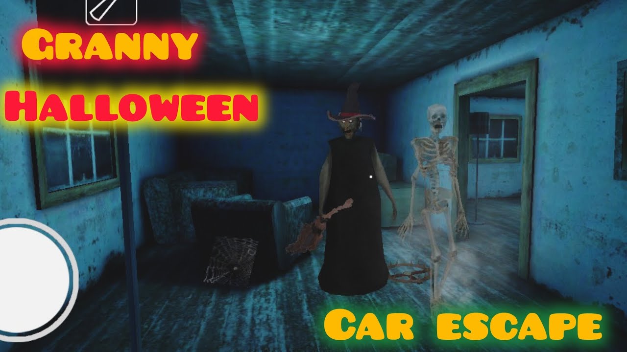 Granny chapter 1 Halloween - Car escape 😱🔥
