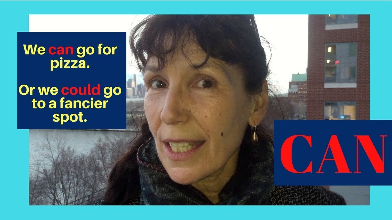 Can and could modal verbs - American English in real life conversation