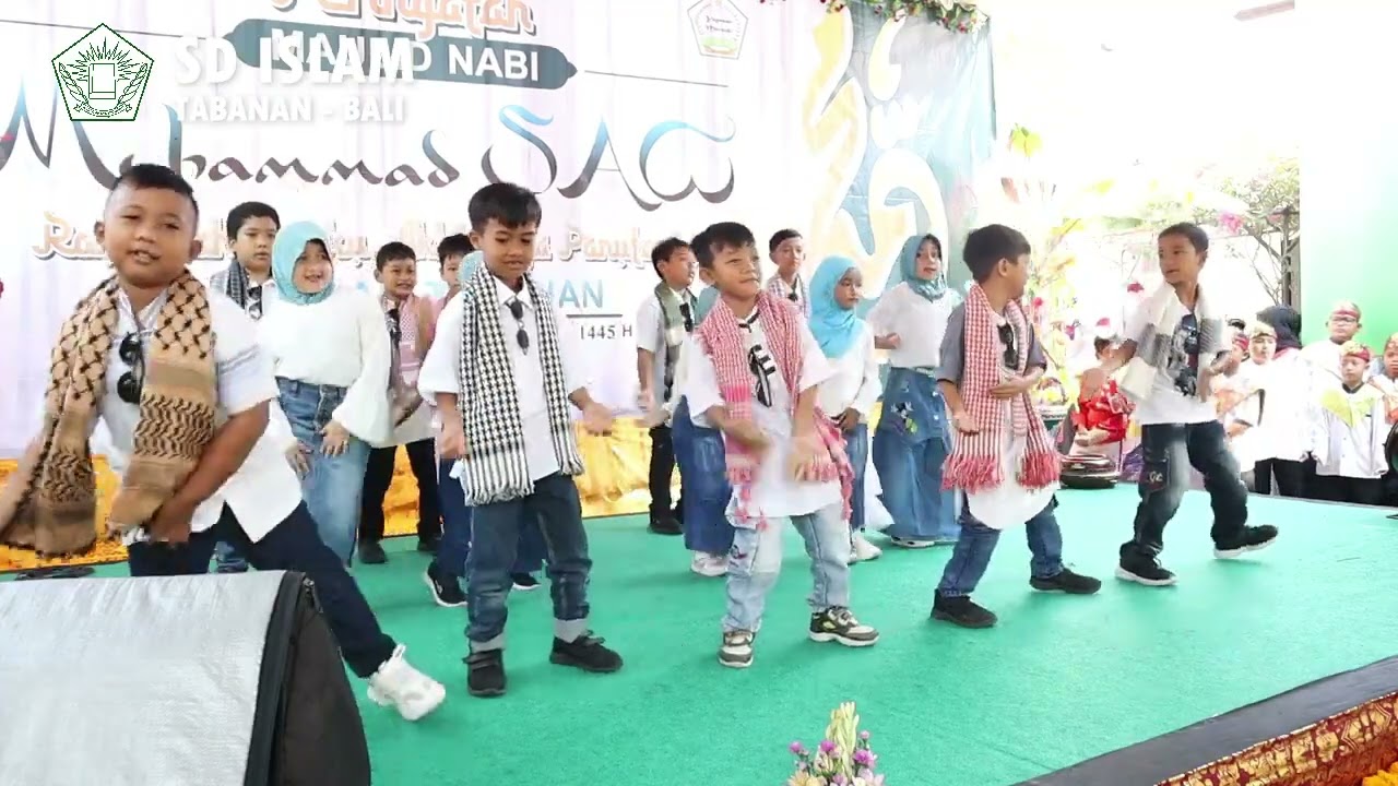 TARI YA ALLAH HABIBI - TIM TARI SD ISLAM | PERINGATAN MAULID NABI MUHAMMAD 1445 H