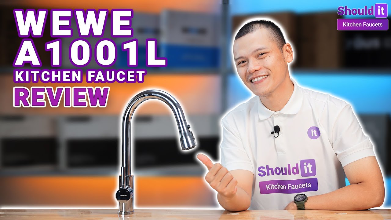 WEWE Kitchen Faucet Review A1001L - Shouldit Kitchen Faucet Series