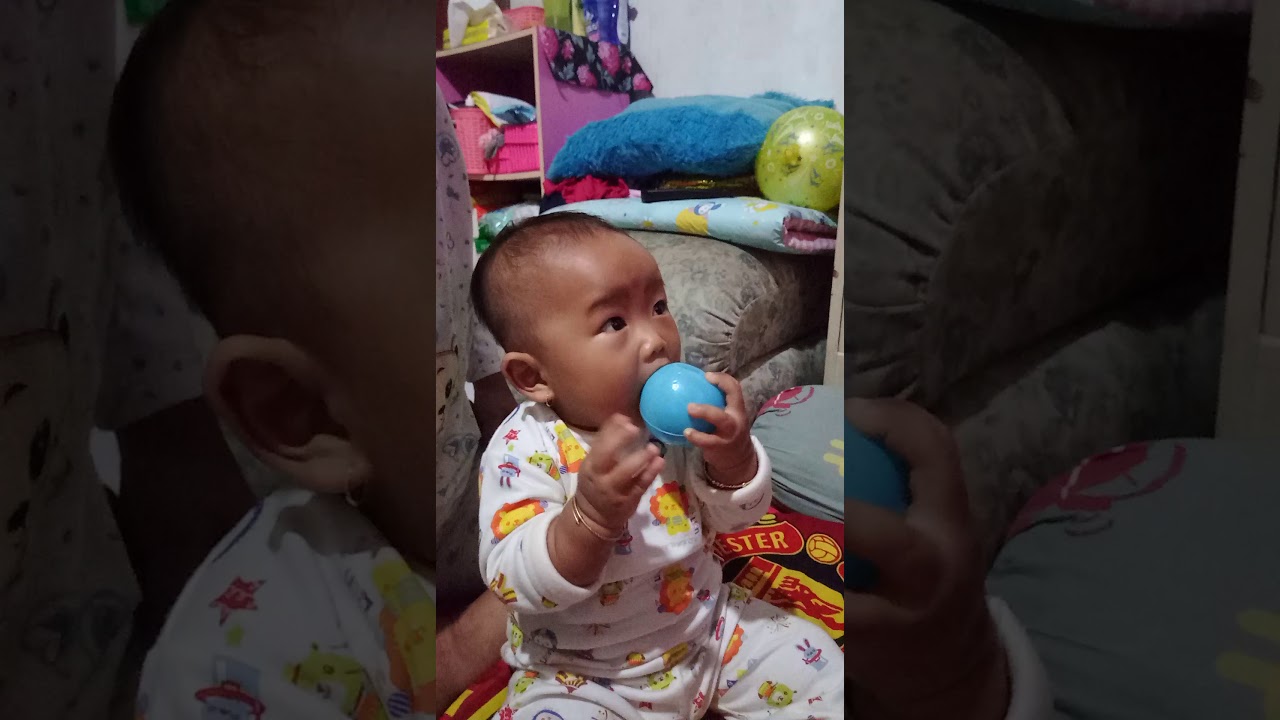 Bayi demen bgt nonton mamah dedeh..  #indosiar #mamahdanaa #curhatdong