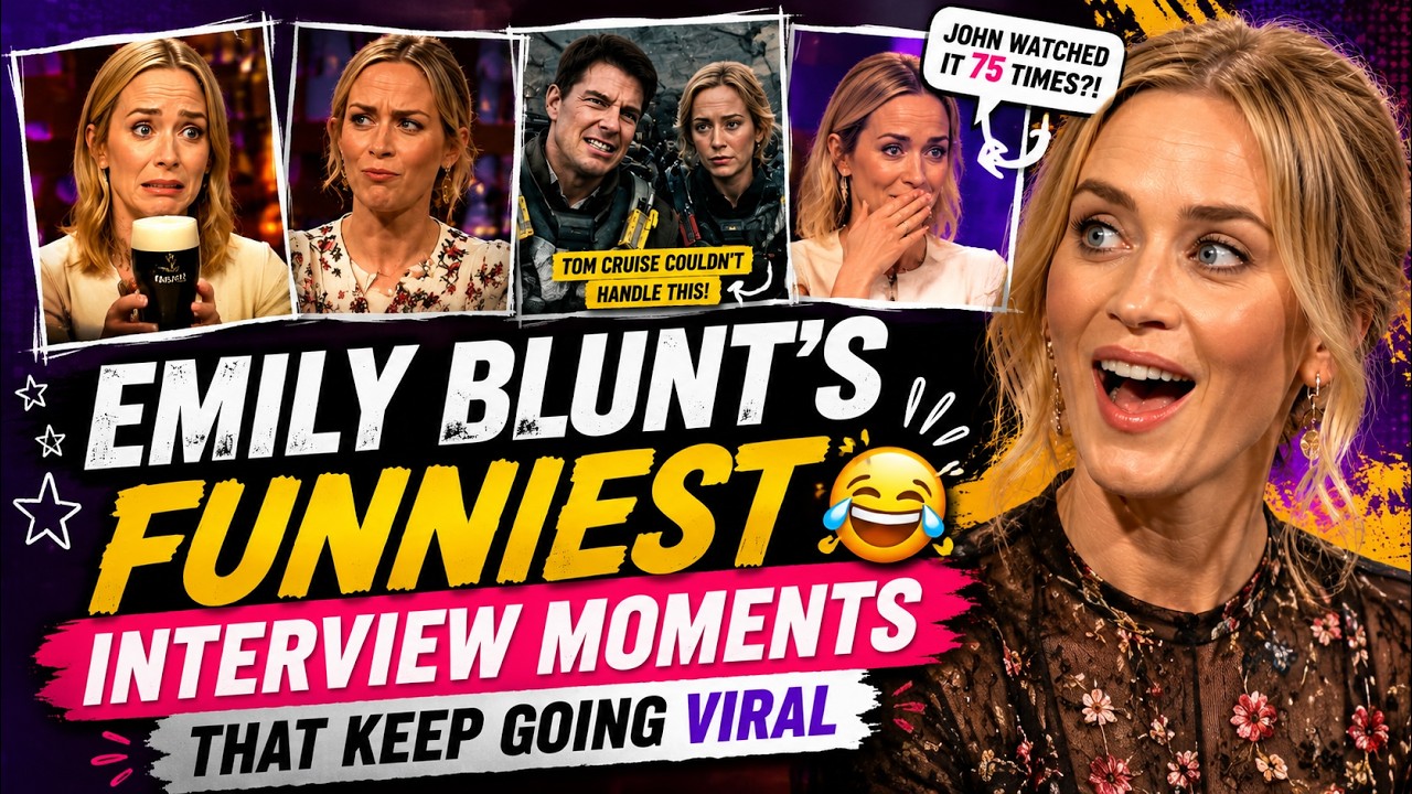 Emily Blunt's Funniest Interview Moments That Keep Going Viral 😂