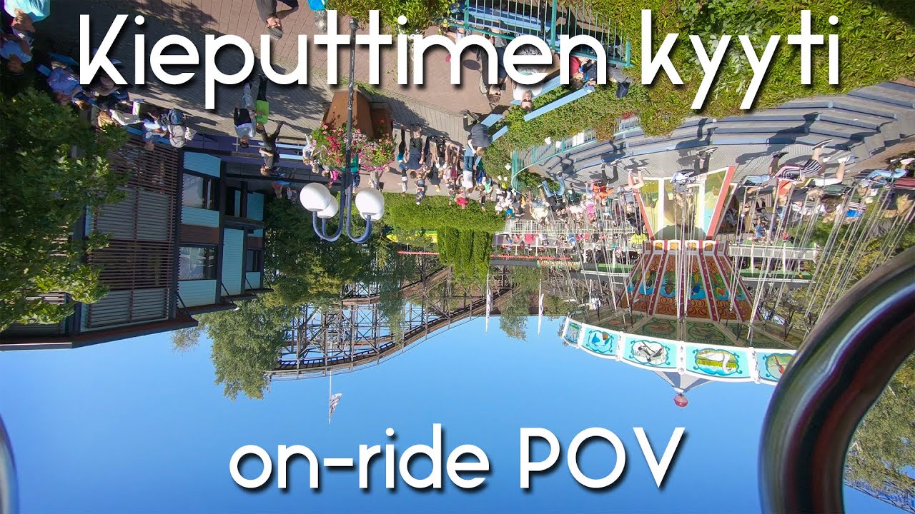 Kieputtimen kyyti - on-ride POV - Linnanm&auml;ki (4K)