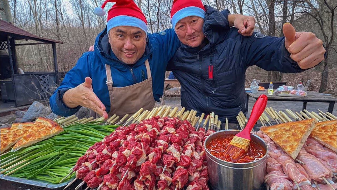 НАШУМЕВШИЙ УЙГУРСКИЙ ШАШЛЫК КОТОРЫЙ ГОТОВЯТ В КИТАЕ, ВОЗВРАЩЕНИЕ ДЯДЬ НУРИКА
