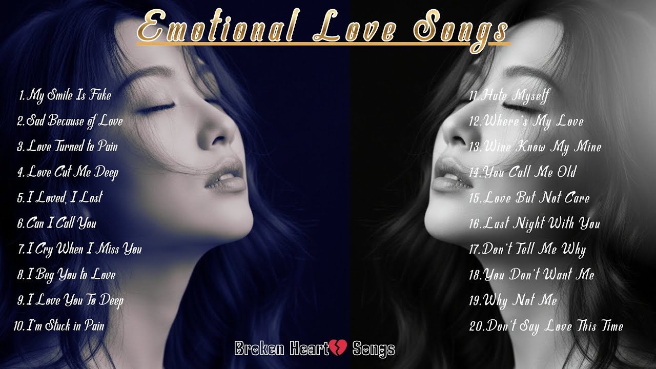 Emotional Sad Love Songs || Heartbreak Songs Playlist | Music Relaxing | Pop R&B || Ballad Songs