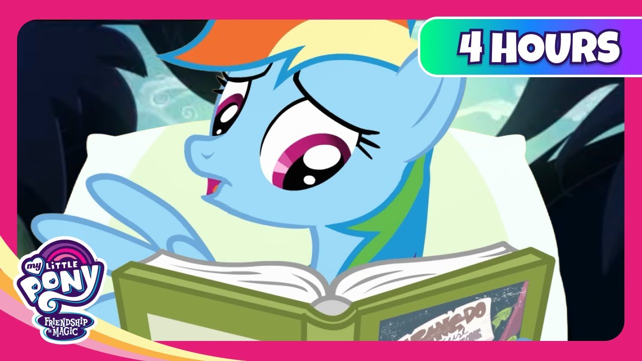 🌈 Rainbow Dash Descubre la Lectura y la Gran Temporada del Jugo | My Little Pony Español