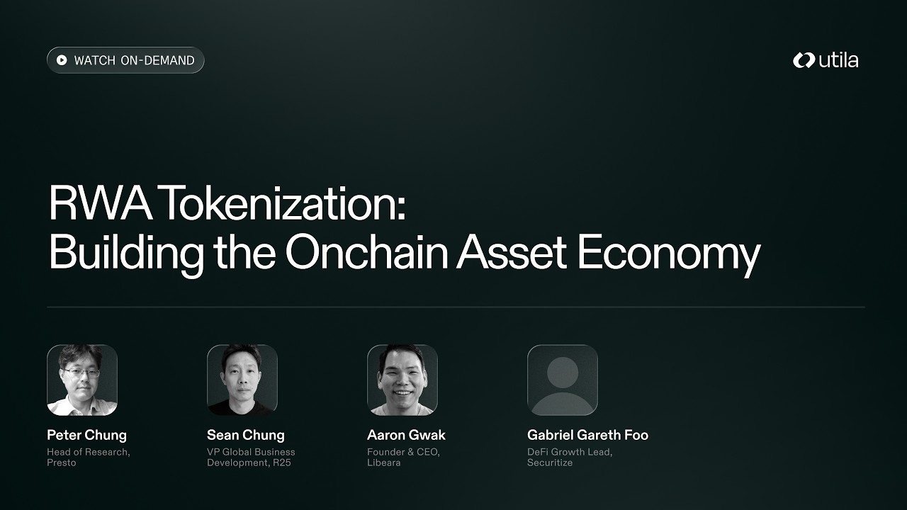 RWA Tokenization: Building the Onchain Asset Economy